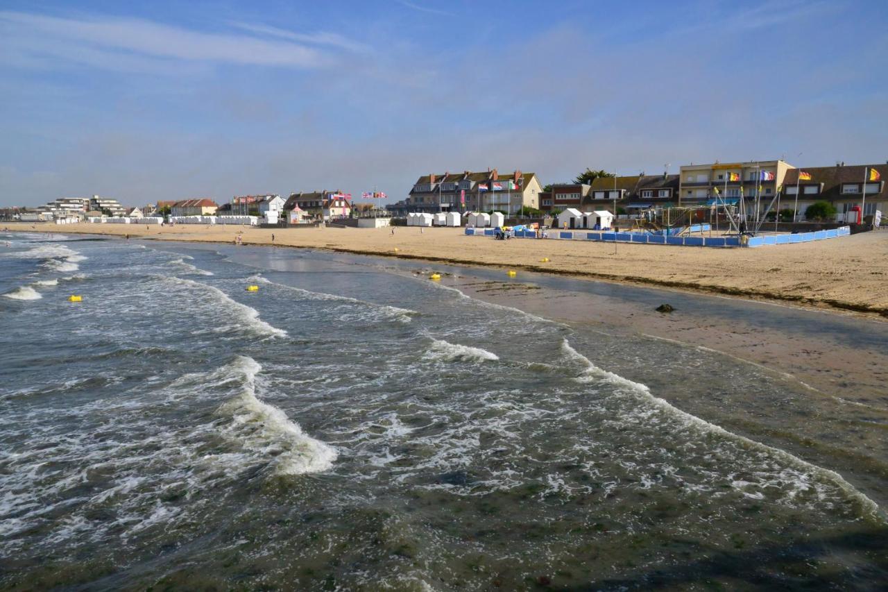 Appt centre de Courseulles - 100m de la plage Extérieur photo